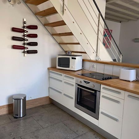 Ferienwohnung Magnifique Duplex Climatise En Centre Ville Montpellier Exterior foto
