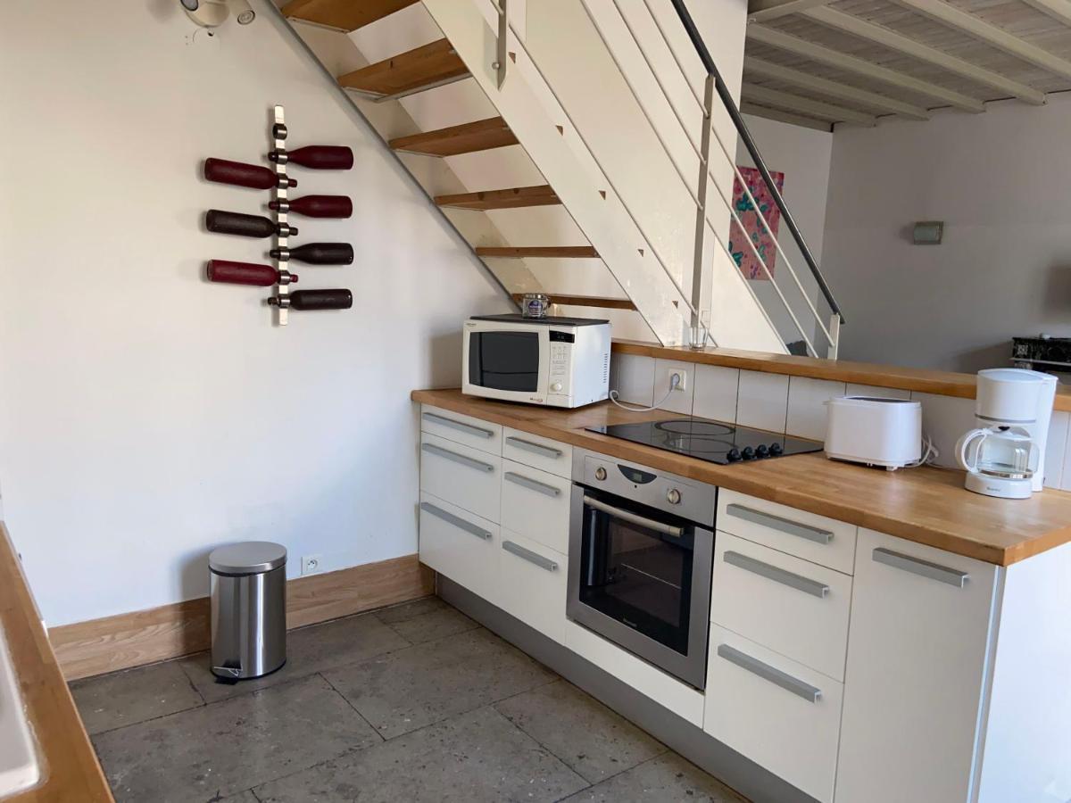 Ferienwohnung Magnifique Duplex Climatise En Centre Ville Montpellier Exterior foto