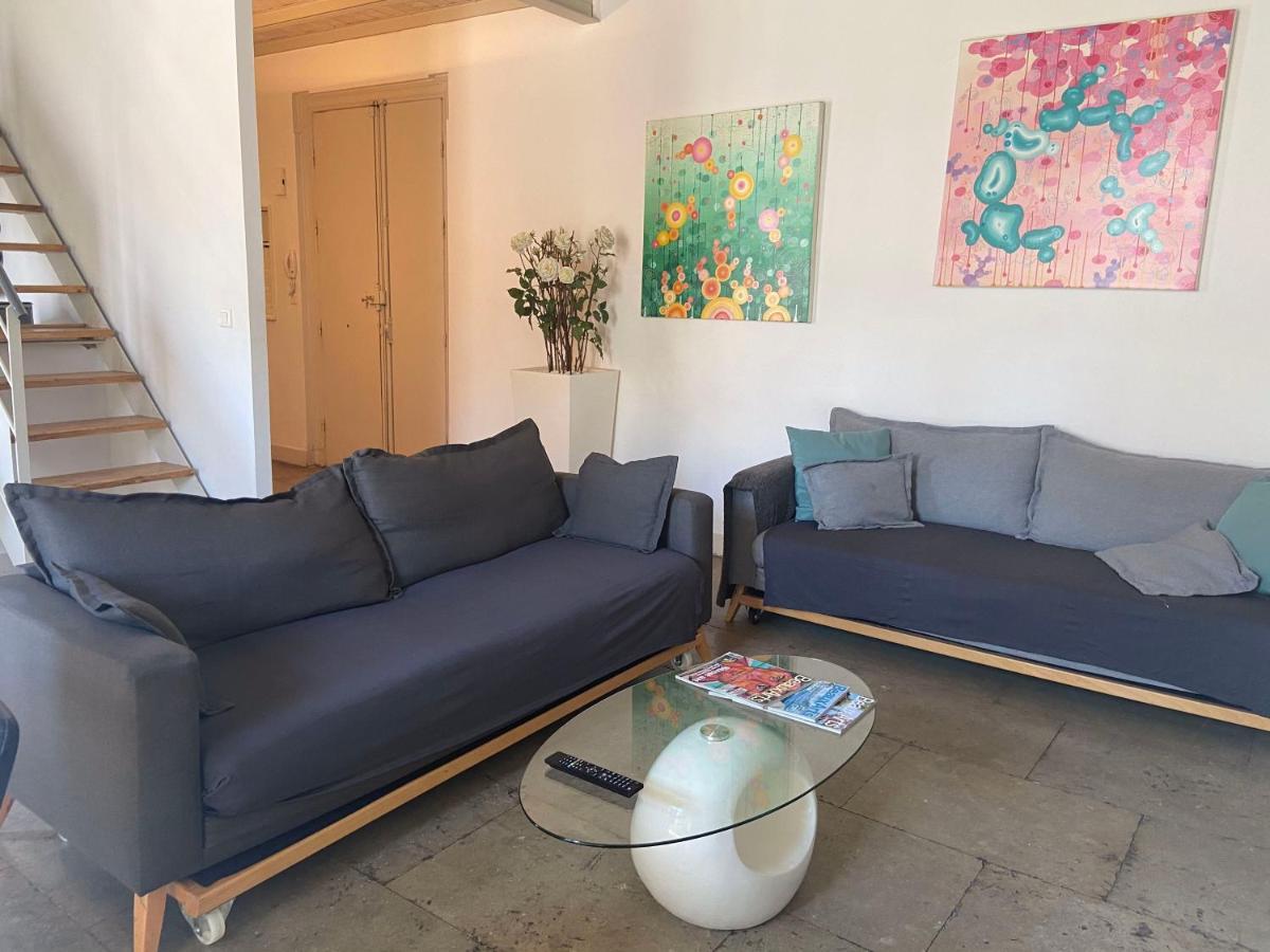 Ferienwohnung Magnifique Duplex Climatise En Centre Ville Montpellier Exterior foto